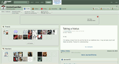 Desktop Screenshot of dolotaiguardian.deviantart.com