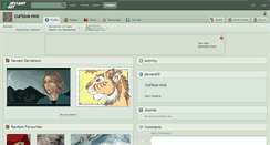 Desktop Screenshot of curious-nox.deviantart.com