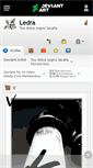 Mobile Screenshot of ledra.deviantart.com
