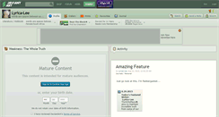 Desktop Screenshot of lyrica-lee.deviantart.com