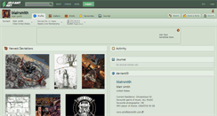 Desktop Screenshot of blairsmith.deviantart.com