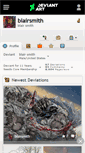 Mobile Screenshot of blairsmith.deviantart.com