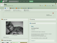 Tablet Screenshot of ilmy.deviantart.com