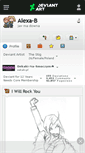 Mobile Screenshot of alexa-b.deviantart.com