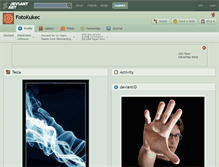 Tablet Screenshot of fotokukec.deviantart.com