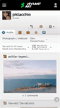 Mobile Screenshot of pistacchio.deviantart.com