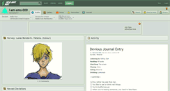Desktop Screenshot of i-am-emo-000.deviantart.com
