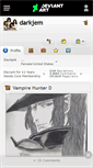 Mobile Screenshot of darkjem.deviantart.com