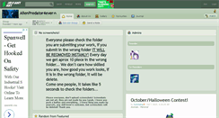 Desktop Screenshot of alienpredator4ever.deviantart.com
