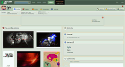 Desktop Screenshot of eglis.deviantart.com
