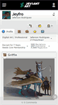 Mobile Screenshot of jeyfro.deviantart.com