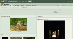 Desktop Screenshot of dimonas.deviantart.com