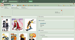 Desktop Screenshot of grazielle05.deviantart.com