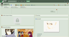 Desktop Screenshot of cculove12.deviantart.com