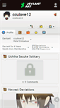 Mobile Screenshot of cculove12.deviantart.com