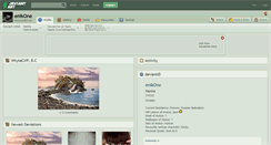 Desktop Screenshot of enikone.deviantart.com