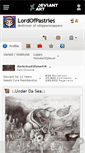 Mobile Screenshot of lordofpastries.deviantart.com