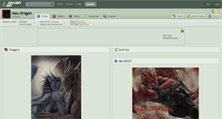 Desktop Screenshot of max-dragon.deviantart.com