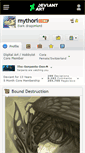Mobile Screenshot of mythori.deviantart.com