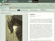 Tablet Screenshot of mythori.deviantart.com