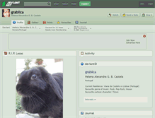 Tablet Screenshot of grabilca.deviantart.com