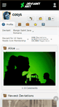 Mobile Screenshot of cosys.deviantart.com