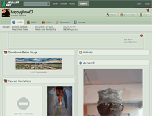 Tablet Screenshot of happygilmo07.deviantart.com