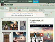 Tablet Screenshot of andrei-oprinca.deviantart.com