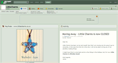 Desktop Screenshot of littlecharms.deviantart.com