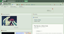 Desktop Screenshot of naruto-x-shion.deviantart.com