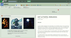 Desktop Screenshot of kaliberz.deviantart.com