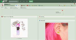 Desktop Screenshot of chibiinu11.deviantart.com