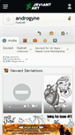 Mobile Screenshot of androgyne.deviantart.com