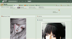 Desktop Screenshot of mi-chi.deviantart.com