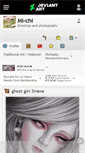 Mobile Screenshot of mi-chi.deviantart.com