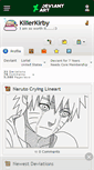 Mobile Screenshot of kiiierkirby.deviantart.com