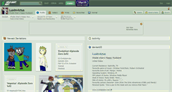 Desktop Screenshot of luxinvictus.deviantart.com