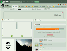 Tablet Screenshot of beraka.deviantart.com