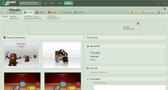 Desktop Screenshot of chicuelo.deviantart.com