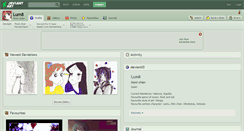 Desktop Screenshot of lum8.deviantart.com