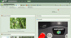 Desktop Screenshot of numbaoneplatypus.deviantart.com