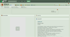 Desktop Screenshot of chrissy-le.deviantart.com