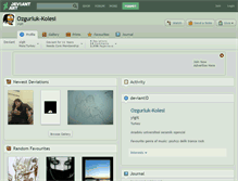 Tablet Screenshot of ozgurluk-kolesi.deviantart.com