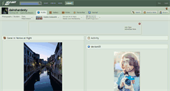 Desktop Screenshot of dairehardesty.deviantart.com