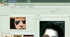 Desktop Screenshot of caw-caw.deviantart.com