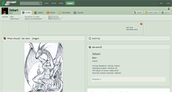 Desktop Screenshot of debart.deviantart.com