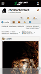 Mobile Screenshot of christianblizzard.deviantart.com