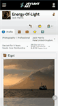 Mobile Screenshot of energy-of-light.deviantart.com
