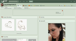 Desktop Screenshot of cayleighguhsmiles.deviantart.com