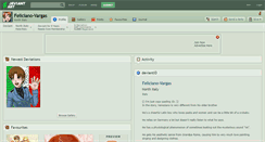 Desktop Screenshot of feliciano-vargas.deviantart.com